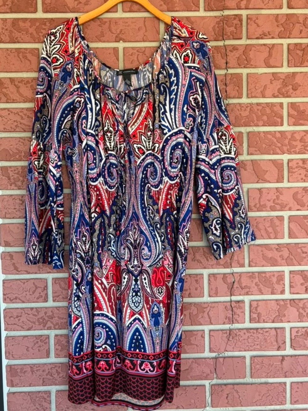 Multicolor Paisley Women’s Dress - Brand Unknown